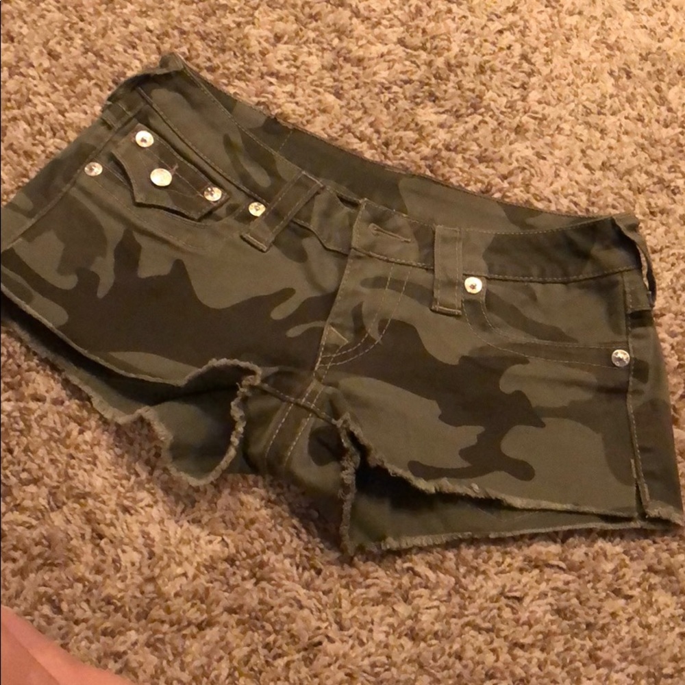 True religion shorts